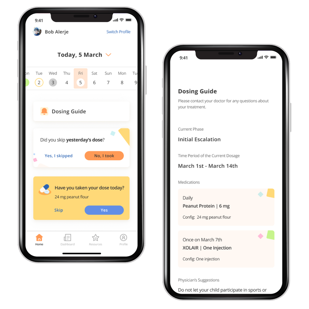 FAIT Mobile Screens