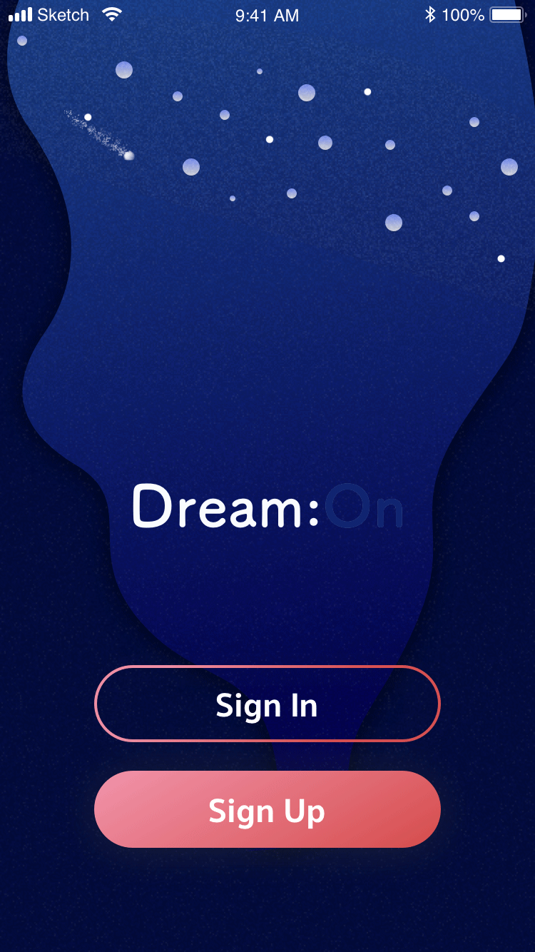 DreamOn redesign
